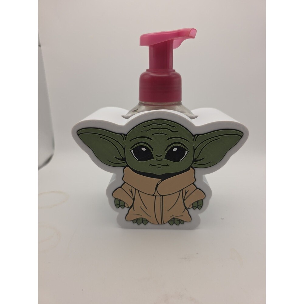 Alien Foaming Soap Dispenser Holder – 3D Printed Bathroom Decor for Foaming